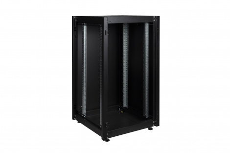 Шкаф напольный, телекоммуникационный 19", 36U 600х600, передняя дверь металл, задняя стенка сплошная, металл, серый