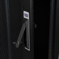 Шкаф напольный, телекоммуникационный 19", 36U 600х600, передняя дверь перфорация, задняя стенка перфорированная, серый