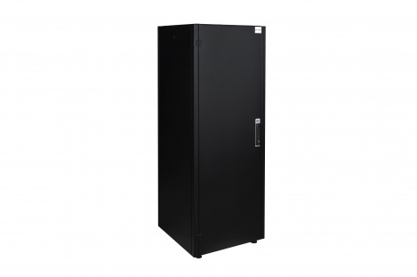 Шкаф напольный, телекоммуникационный 19", 36U 600х600, передняя дверь металл, задняя стенка сплошная, металл, серый