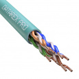 Кабель DATAREX PRO кат.5е, 4 пары U/UTP, жила 0,52, нг(А)-LSLTx,бирюзовый, коробка 305 м