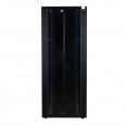 Шкаф напольный, телекоммуникационный 19", 47U 800х1200, двойная передняя дверь перфорация, двойная задняя дверь перфорированная, черный