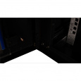 Шкаф 19" телекоммуникационный настенный, 4U 280x600х450 мм, дверь стекло, черный